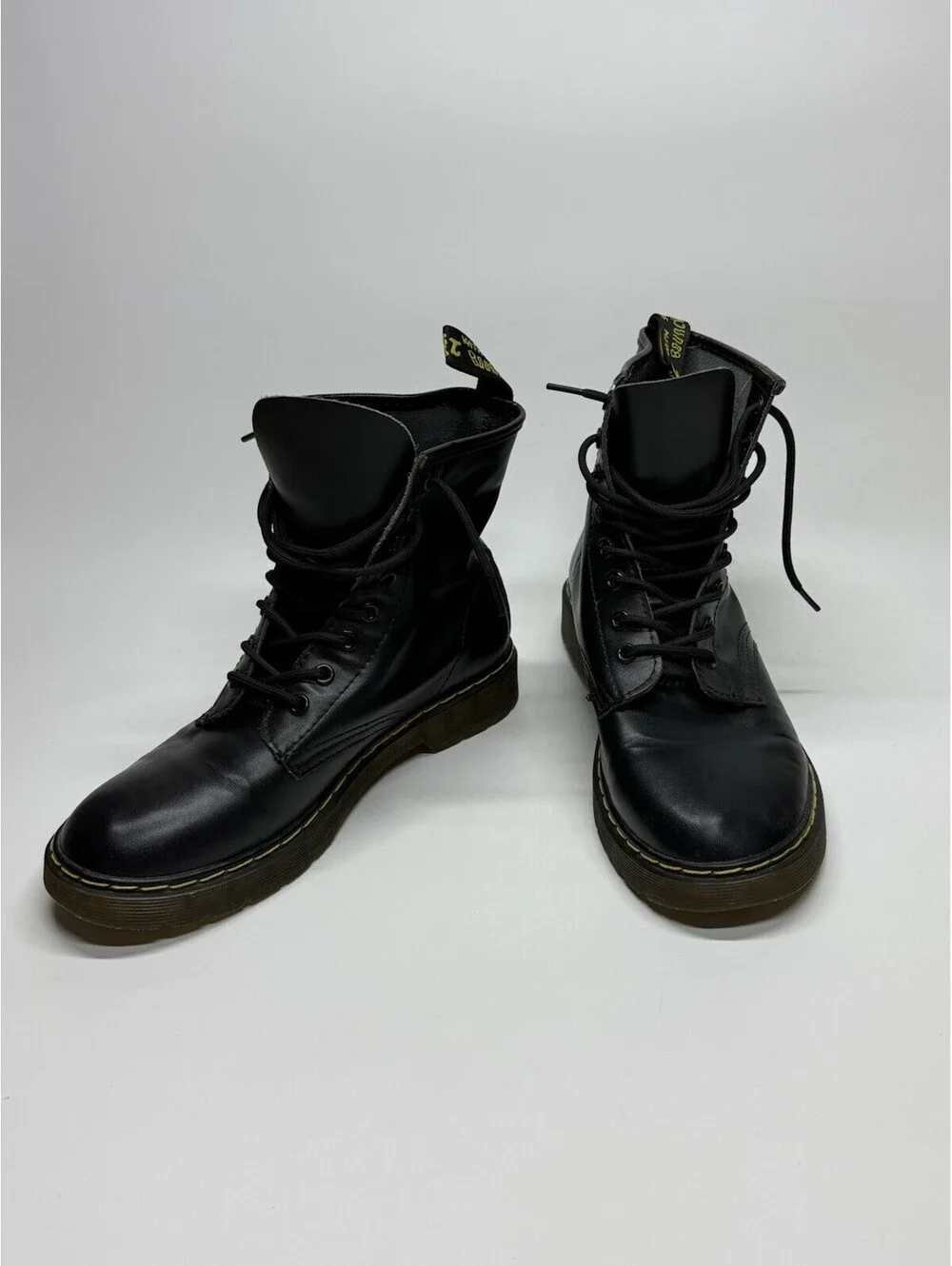 Dr. Martens 1460 Smooth Leather Boots - Black US Men 10/ US women 12